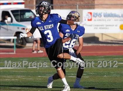 Thumbnail 2 in CHSCA Colorado All-State Football Game (North vs. South) photogallery.
