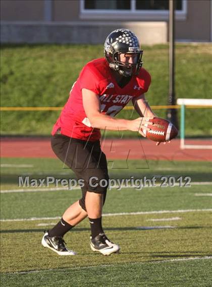 Thumbnail 1 in CHSCA Colorado All-State Football Game (North vs. South) photogallery.