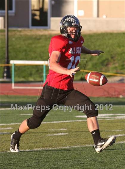 Thumbnail 3 in CHSCA Colorado All-State Football Game (North vs. South) photogallery.