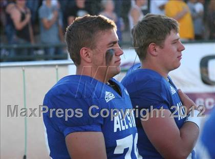 Thumbnail 1 in CHSCA Colorado All-State Football Game (North vs. South) photogallery.