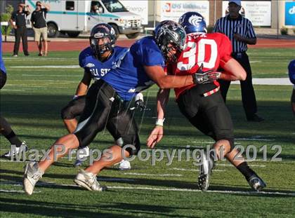 Thumbnail 2 in CHSCA Colorado All-State Football Game (North vs. South) photogallery.