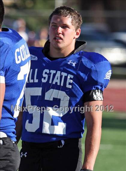 Thumbnail 1 in CHSCA Colorado All-State Football Game (North vs. South) photogallery.