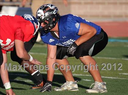 Thumbnail 2 in CHSCA Colorado All-State Football Game (North vs. South) photogallery.
