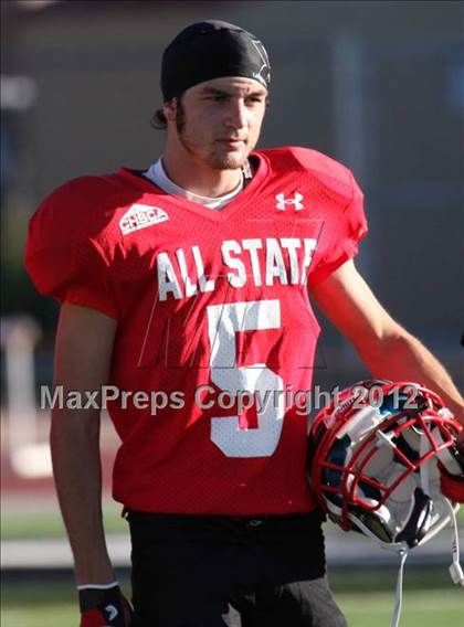 Thumbnail 1 in CHSCA Colorado All-State Football Game (North vs. South) photogallery.