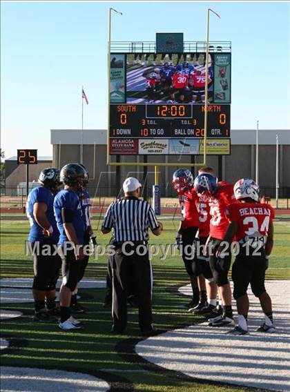 Thumbnail 2 in CHSCA Colorado All-State Football Game (North vs. South) photogallery.