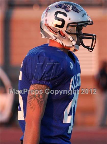 Thumbnail 1 in CHSCA Colorado All-State Football Game (North vs. South) photogallery.
