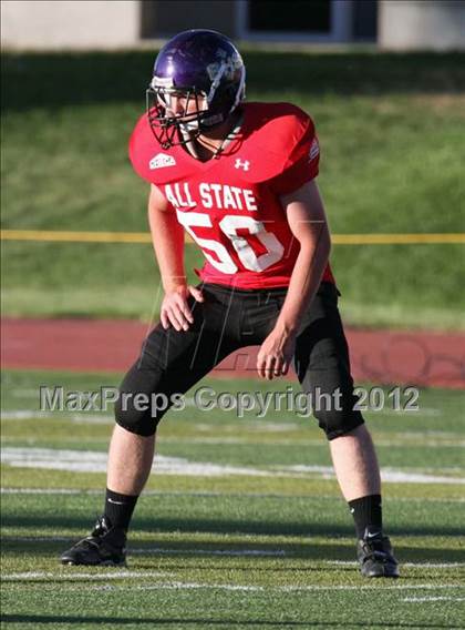 Thumbnail 3 in CHSCA Colorado All-State Football Game (North vs. South) photogallery.