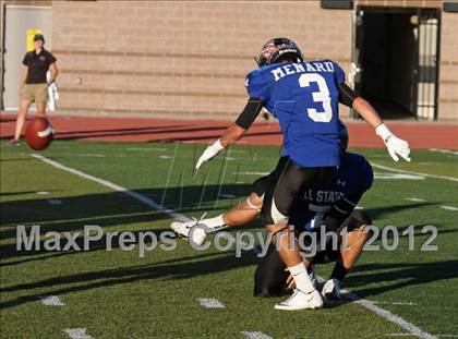 Thumbnail 2 in CHSCA Colorado All-State Football Game (North vs. South) photogallery.