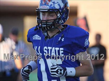 Thumbnail 2 in CHSCA Colorado All-State Football Game (North vs. South) photogallery.