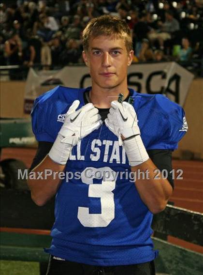 Thumbnail 3 in CHSCA Colorado All-State Football Game (North vs. South) photogallery.