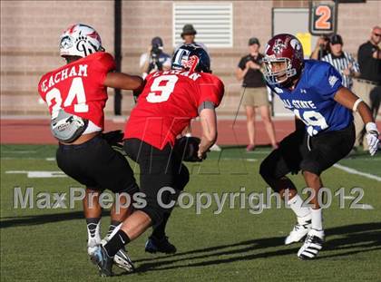 Thumbnail 3 in CHSCA Colorado All-State Football Game (North vs. South) photogallery.