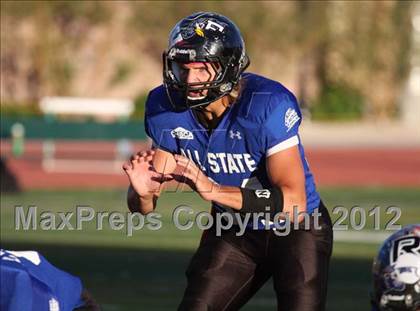 Thumbnail 2 in CHSCA Colorado All-State Football Game (North vs. South) photogallery.