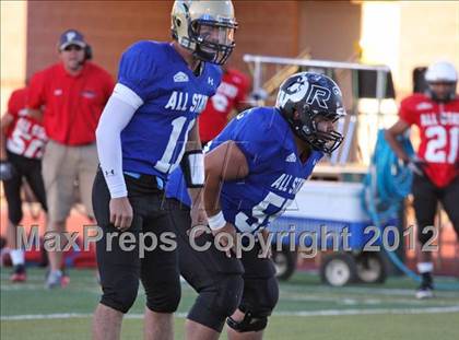 Thumbnail 3 in CHSCA Colorado All-State Football Game (North vs. South) photogallery.