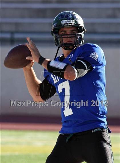 Thumbnail 1 in CHSCA Colorado All-State Football Game (North vs. South) photogallery.