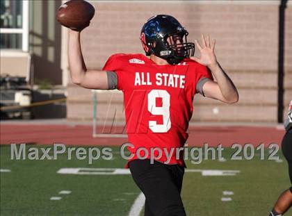 Thumbnail 1 in CHSCA Colorado All-State Football Game (North vs. South) photogallery.
