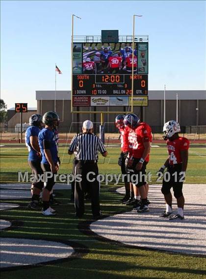 Thumbnail 3 in CHSCA Colorado All-State Football Game (North vs. South) photogallery.