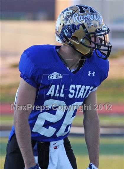 Thumbnail 1 in CHSCA Colorado All-State Football Game (North vs. South) photogallery.