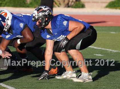 Thumbnail 3 in CHSCA Colorado All-State Football Game (North vs. South) photogallery.