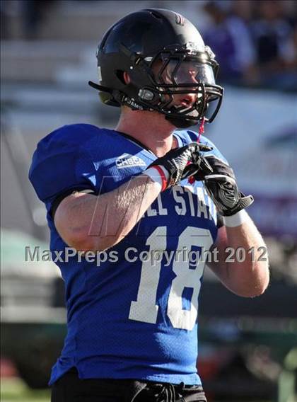Thumbnail 1 in CHSCA Colorado All-State Football Game (North vs. South) photogallery.