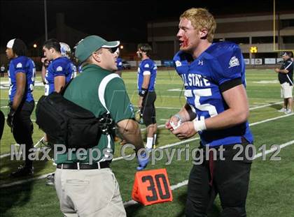 Thumbnail 3 in CHSCA Colorado All-State Football Game (North vs. South) photogallery.
