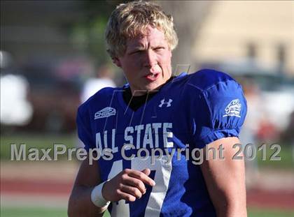 Thumbnail 2 in CHSCA Colorado All-State Football Game (North vs. South) photogallery.
