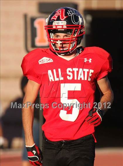 Thumbnail 3 in CHSCA Colorado All-State Football Game (North vs. South) photogallery.