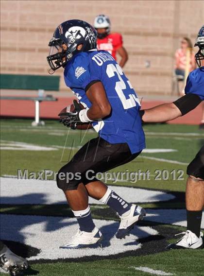 Thumbnail 2 in CHSCA Colorado All-State Football Game (North vs. South) photogallery.