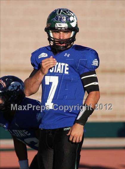 Thumbnail 1 in CHSCA Colorado All-State Football Game (North vs. South) photogallery.