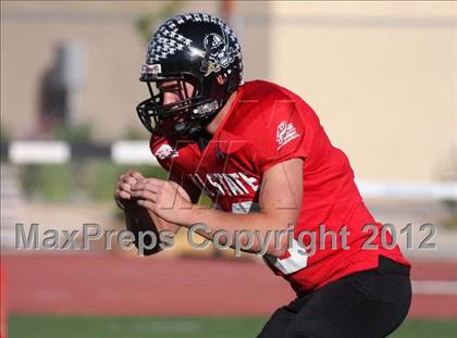 Thumbnail 3 in CHSCA Colorado All-State Football Game (North vs. South) photogallery.