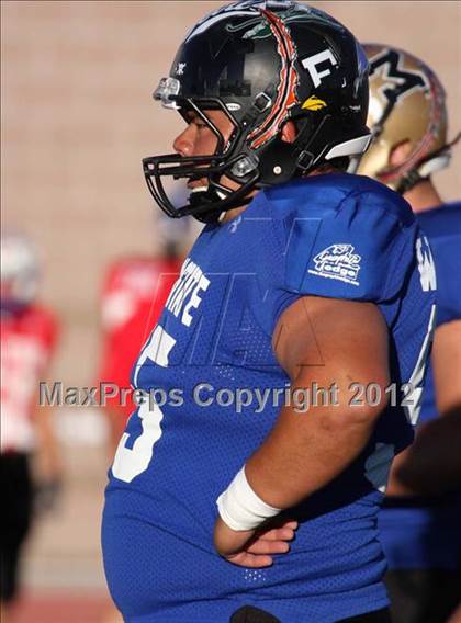 Thumbnail 3 in CHSCA Colorado All-State Football Game (North vs. South) photogallery.