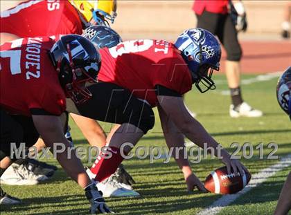 Thumbnail 1 in CHSCA Colorado All-State Football Game (North vs. South) photogallery.