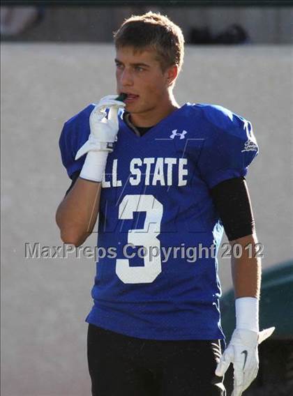 Thumbnail 2 in CHSCA Colorado All-State Football Game (North vs. South) photogallery.