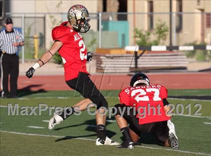 Thumbnail 2 in CHSCA Colorado All-State Football Game (North vs. South) photogallery.
