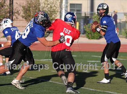 Thumbnail 1 in CHSCA Colorado All-State Football Game (North vs. South) photogallery.