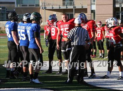 Thumbnail 3 in CHSCA Colorado All-State Football Game (North vs. South) photogallery.