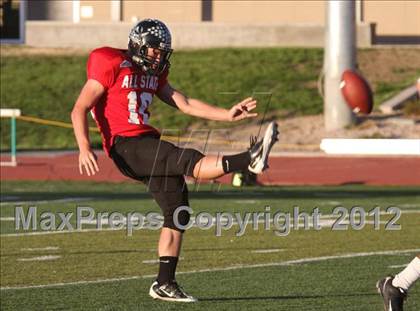 Thumbnail 1 in CHSCA Colorado All-State Football Game (North vs. South) photogallery.