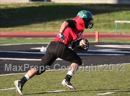 Thumbnail 3 in CHSCA Colorado All-State Football Game (North vs. South) photogallery.