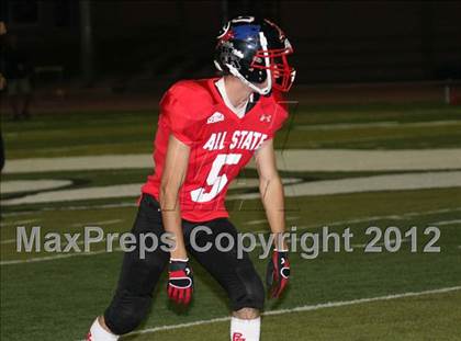 Thumbnail 2 in CHSCA Colorado All-State Football Game (North vs. South) photogallery.