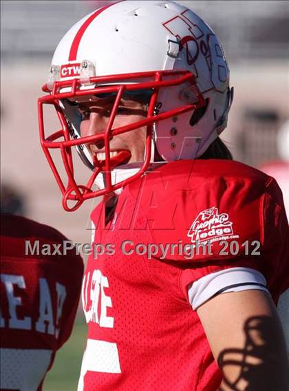 Thumbnail 3 in CHSCA Colorado All-State Football Game (North vs. South) photogallery.