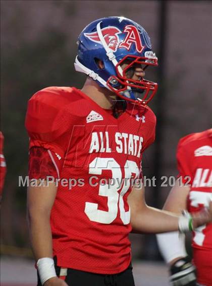 Thumbnail 3 in CHSCA Colorado All-State Football Game (North vs. South) photogallery.