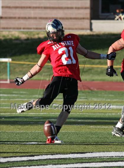 Thumbnail 1 in CHSCA Colorado All-State Football Game (North vs. South) photogallery.