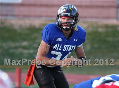 Thumbnail 1 in CHSCA Colorado All-State Football Game (North vs. South) photogallery.