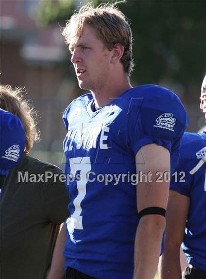 Thumbnail 1 in CHSCA Colorado All-State Football Game (North vs. South) photogallery.