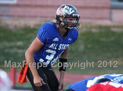 Thumbnail 3 in CHSCA Colorado All-State Football Game (North vs. South) photogallery.