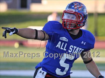 Thumbnail 1 in CHSCA Colorado All-State Football Game (North vs. South) photogallery.