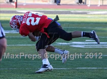 Thumbnail 3 in CHSCA Colorado All-State Football Game (North vs. South) photogallery.