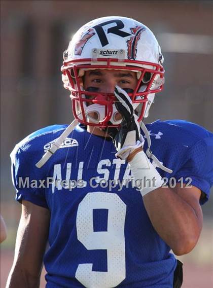 Thumbnail 2 in CHSCA Colorado All-State Football Game (North vs. South) photogallery.