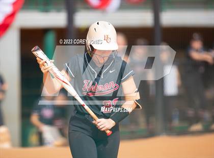 Thumbnail 2 in Hebron Christian Academy vs Wesleyan (GHSA 3A State Tournament)  photogallery.