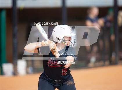 Thumbnail 3 in Hebron Christian Academy vs Wesleyan (GHSA 3A State Tournament)  photogallery.