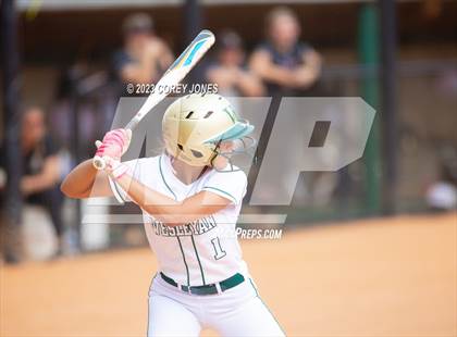 Thumbnail 2 in Hebron Christian Academy vs Wesleyan (GHSA 3A State Tournament)  photogallery.